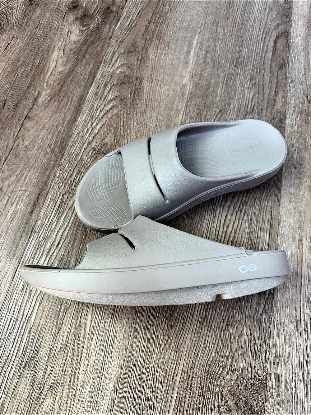 OOFOS OOahh Sport Flex Sport Slides White EU 39. US8